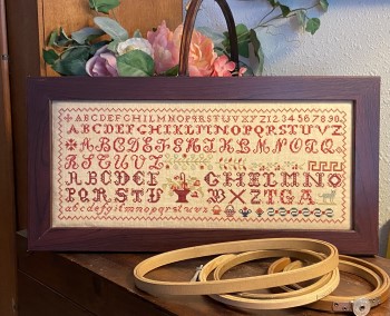 TGA Redwork Sampler-Just Stitching Along-