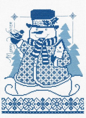 Merry Winter Snowman-Imaginating-