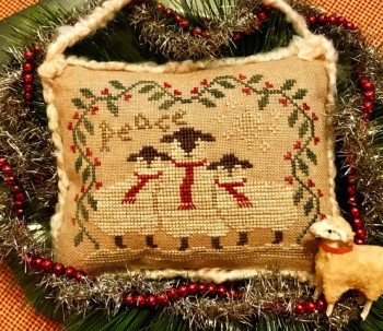 Wishing Ewe Christmas Peace-Homespun Elegance-