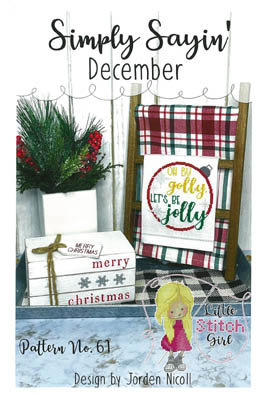 Simply Sayin' December-Little Stitch Girl-