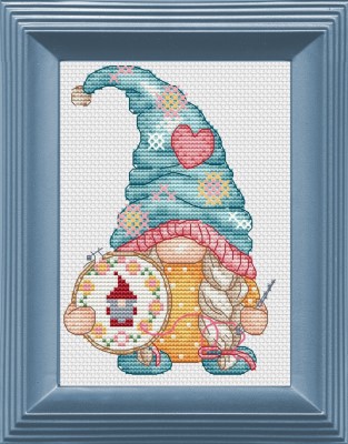 Embroidery Gnome-Les Petites Croix De Lucie-