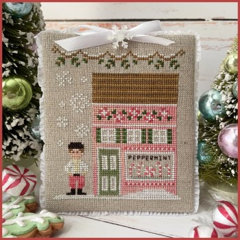 Nutcracker Village #4-Russian Peppermint Shop-Country Cottage Needleworks-