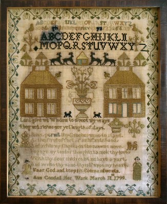 Ann Goodall Sampler-Little House Needleworks-