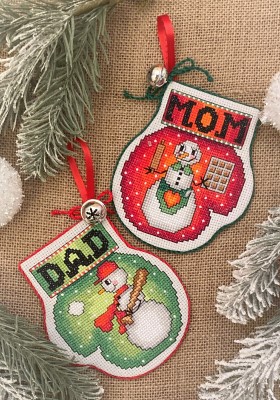 Dad And Mom Mittens-Frony Ritter Designs-