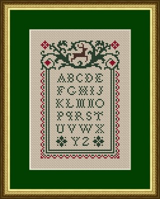 Reindeer Alphabet-Happiness Is Heartmade-