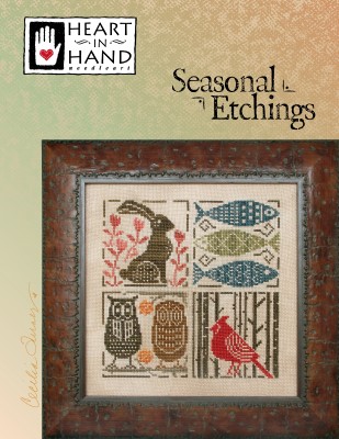 Seasonal Etchings-Heart In Hand Needleart-