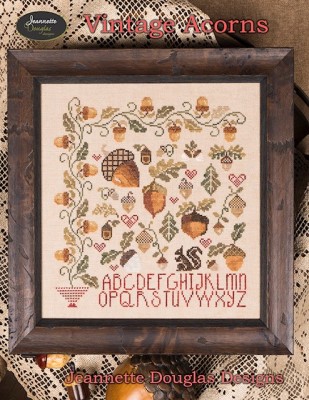 Vintage Acorns-Jeannette Douglas Designs-