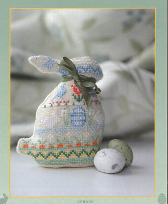 3D Easter Bunny-Cotton Pixels-