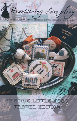 Festive Little Fobs-Travel Edition-Heartstring Samplery-