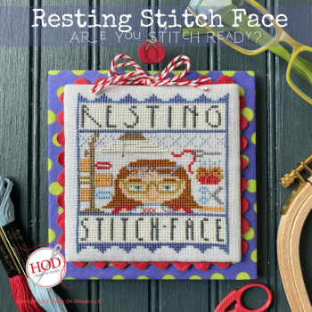 Resting Stitch Face-Hands On Design-