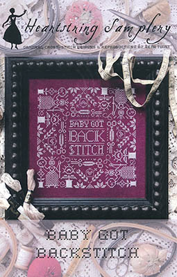 Baby Got Backstitch-Heartstring Samplery-