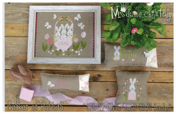 Basket Of Rabbits-Madame Chantilly-