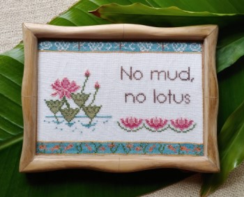 No Mud, No Lotus-Mojo Stitches-