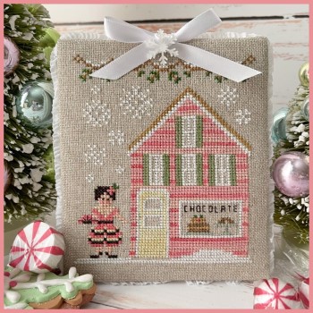 Nutcracker Village #8-Spanish Chocolate Shop-Country Cottage Needleworks-