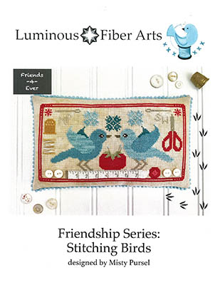 Friendship Series-Stitching Birds-Luminous Fiber Arts-