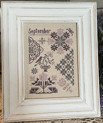 September Quaker-From The Heart Needleart-