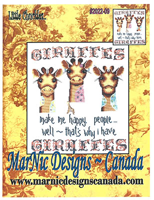 Giraffes Make Me Happy-MarNic Designs-