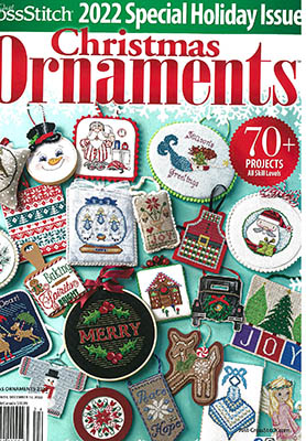 Christmas Ornaments 2022-Just CrossStitch-