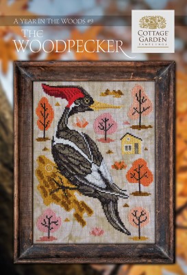 Year In The Woods #9-The Woodpecker-Cottage Garden Samplings-