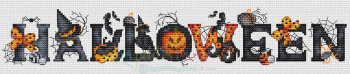 Halloween Sampler-Les Petites Croix De Lucie-