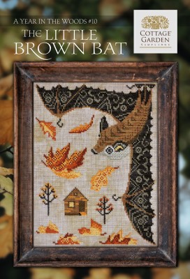 Year In The Woods #10-The Little Brown Bat-Cottage Garden Samplings-