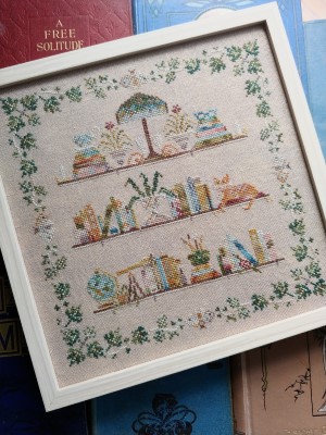 In The Library-Mojo Stitches-