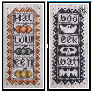 Halloween Duo (1 charm)-Hinzeit-