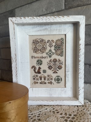 November Quaker-From The Heart Needleart-