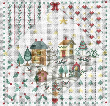 Snow Village Quilt-Imaginating-