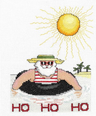 Sunburned Santa-Imaginating-