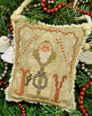 Joyful Santa-Homespun Elegance-