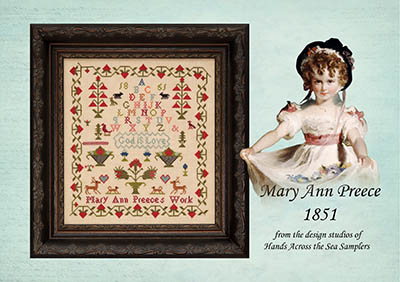 Mary Ann Preece-Hands Across The Sea Samplers-