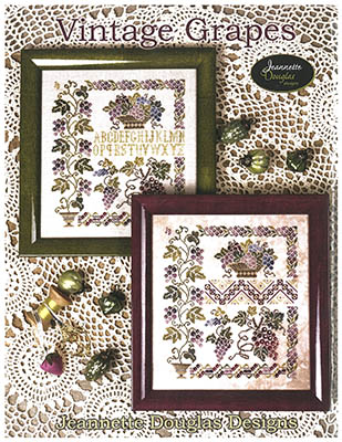 Vintage Grapes-Jeannette Douglas Designs-