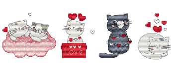 Love Cats-Les Petites Croix De Lucie-