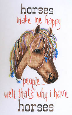 Horses Make Me Happy-MarNic Designs-