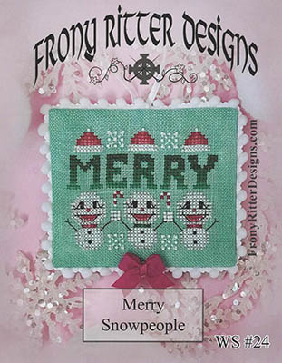 Merry Snowpeople-Frony Ritter Designs-