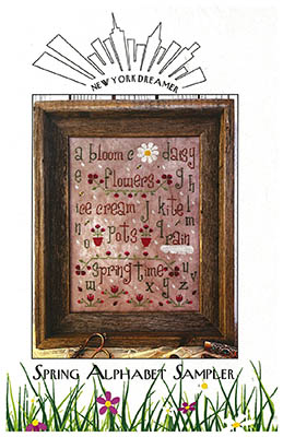 Spring Alphabet Sampler-New York Dreamer-