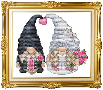 Wedding Of Gnomes-Les Petites Croix De Lucie-