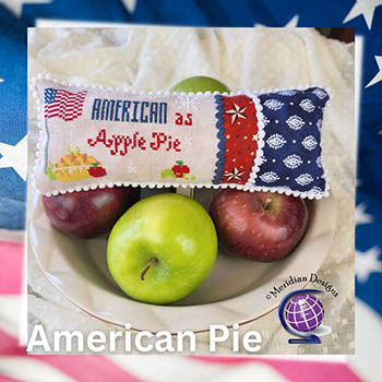 American Pie-Meridian Designs For Cross Stitch-