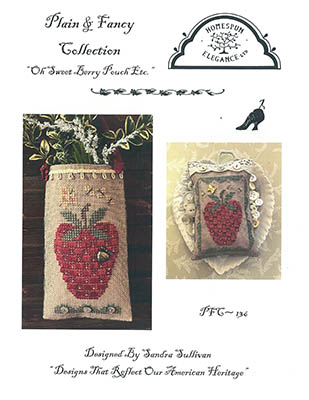 Oh Sweet Berry Pouch Etc-Homespun Elegance-