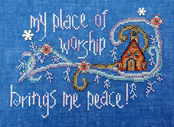 My Place Of Worship Brings Me Peace-MarNic Designs-