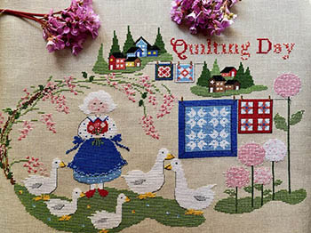 Quilting Day-Lilli Violette-