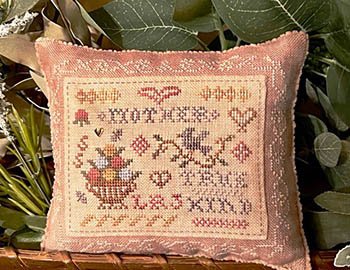 Sentimental Samplers-Mother-Homespun Elegance-