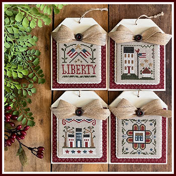 Cross Stitch Petites-Americana Petites-Little House Needleworks-