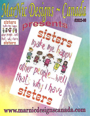 Sisters Make Me Happy-MarNic Designs-