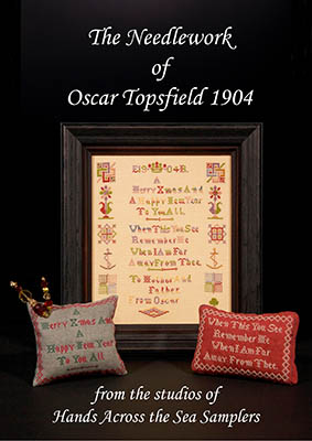 Needlework Of Oscar Topsfield-Hands Across The Sea Samplers-