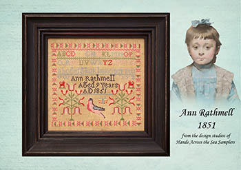 Ann Rathmell 1851-Hands Across The Sea Samplers-