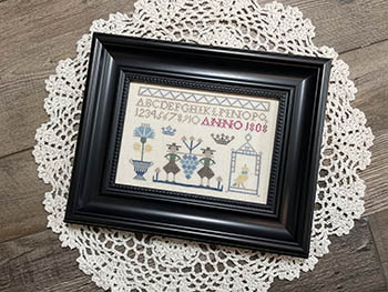 Little Dutch 1808 Sampler-From The Heart Needleart-