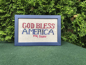 God Bless America My Home-Poppy Kreations-