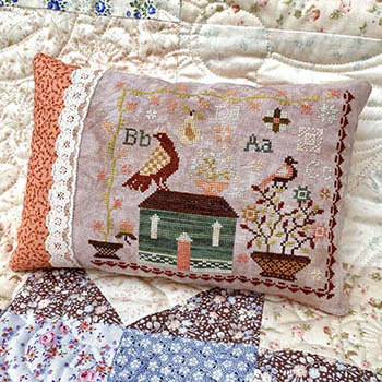 Birds And Blossoms Sampler-Blueberry Ridge Designs-